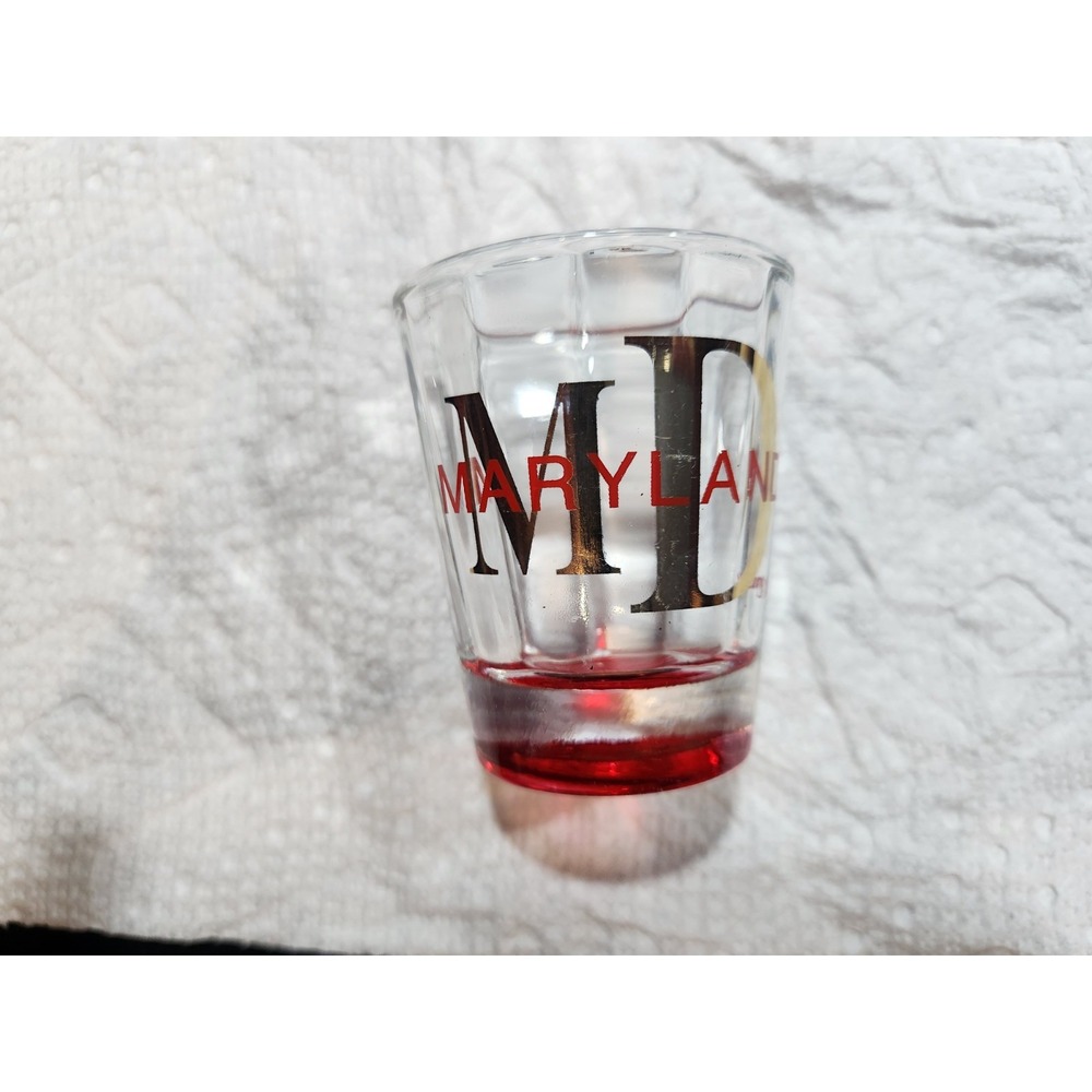 Vintage Shot Glass - Souvenir of Maryland